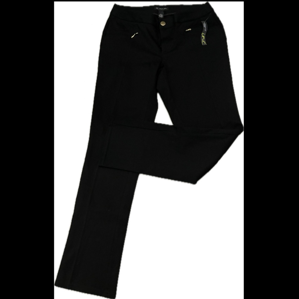 INC Black Pants with Gold Accents